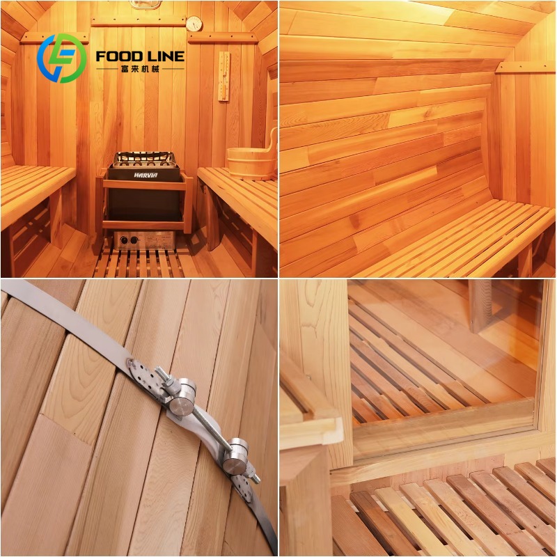 Customized Outdoor Dry Sauna R - Spa Wellness Design recension och pris