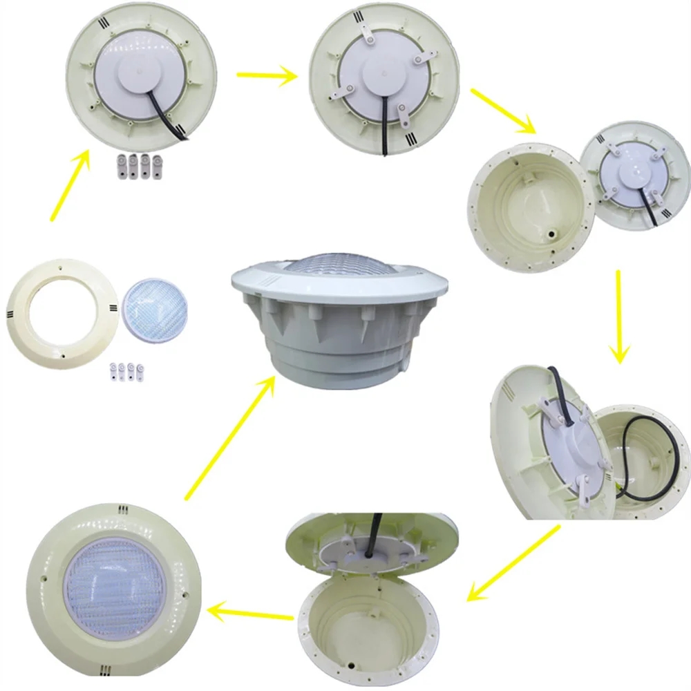 45W 55W RGB LED Underwater Lig - Xy Spa & Wellness recension och pris