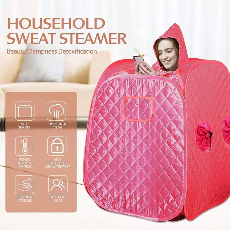 Portable Mini Sauna Steamer fo - Spa Wellness Family recension och pris