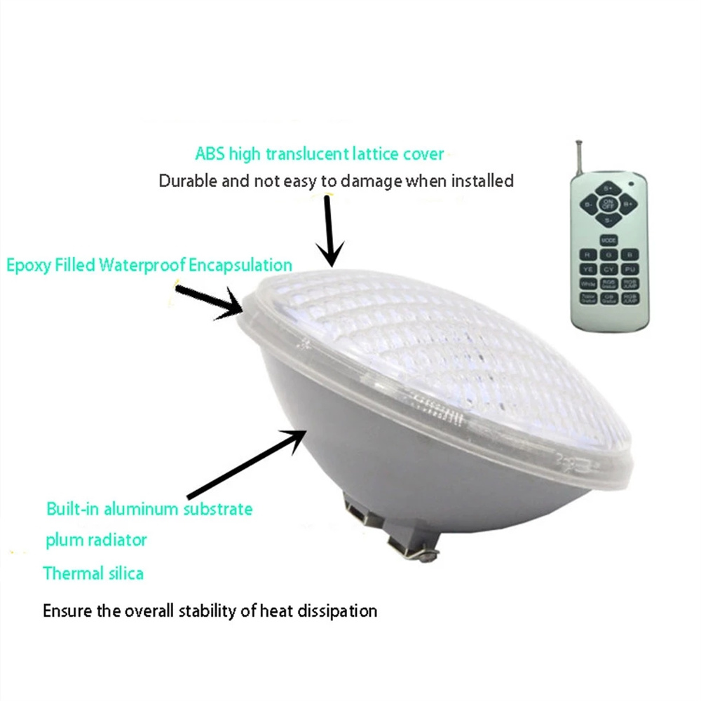 18W RGB LED Underwater Lights  - Xy Spa & Wellness recension och pris