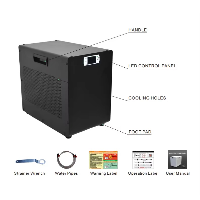 Water‑Cooled Ice Bath Chiller  - Xy Spa & Wellness recension och pris