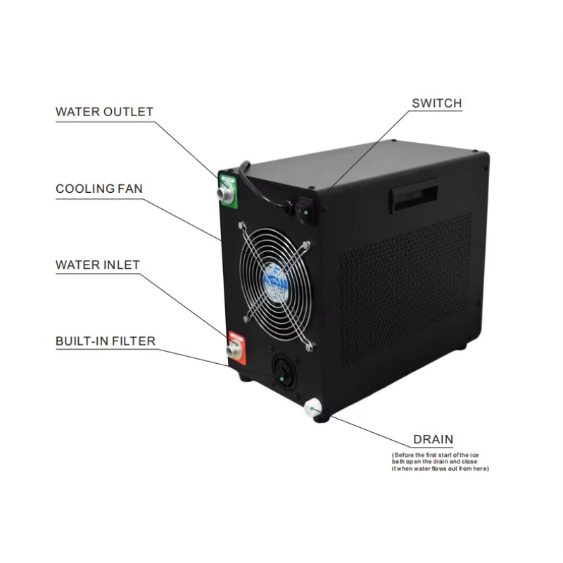 Water‑Cooled Ice Bath Chiller  - Xy Spa & Wellness recension och pris