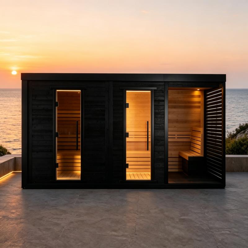 Modern Sauna Room Custom Desig - Spa Wellness Design recension och pris