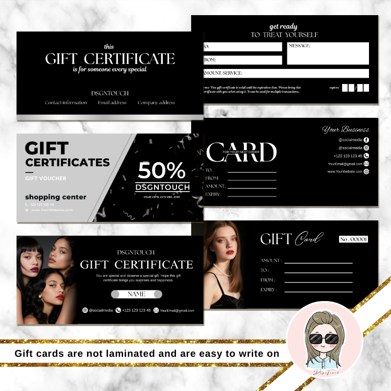 Spa and Wellness Gift Card Cus - Spa Wellness Design recension och pris